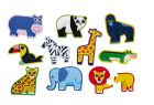Puzzle pre najmenších Džungľa 2 Crocodile Creek