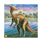 Puzzle Dinosauri 60 + figúrka Dino