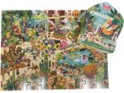 Puzzle Deň v Botanickej záhrade 48 Crocodile Creek