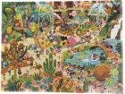 Puzzle Deň v Botanickej záhrade 48 Crocodile Creek