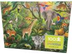 Puzzle holografické Raj v džungli 100 Crocodile Creek