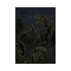 Puzzle Svet dinosaurov 100XL neon Dino