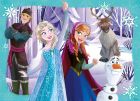 Disney: Ľadové kráľovstvo 4x100 dielikov