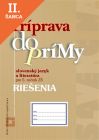 Lacná kniha Riešenia – Príprava do prímy zo slovenského jazyka a literatúry pre 5. ročník ZŠ