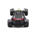 Bburago 1:43 RACE Formula F1 - Mercedes-AMG F1 W14 E Performance (2023) 63 (George Russell) - with driver and decorative box
