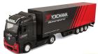 Bburago 1:43 MB Actros Gigaspace / Trailer - Yokohama