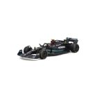 Bburago 1:43 RACE Formula F1 - Mercedes-AMG F1 W14 E Performance (2023) 44 (Lewis Hamilton) - with driver and decorative box