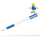 LEGO Gélové pero s minifigúrkou, modré 1 ks