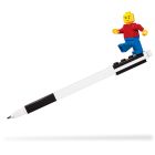 LEGO Gélové pero s minifigúrkou, černé 1 ks