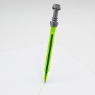 LEGO Star Wars gelové pero Svetelný meč - svetlo zelené