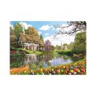 Puzzle Chata u vody 500 Dino