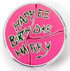 Harry Potter odznak Happee Birthdae Harry torta