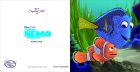 Pohľadnica Dory a Marlin Disney vykladanie z diamantov