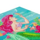 Pohľadnica Ariel Disney vykladanie z diamantov