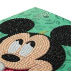 Pohľadnica Veselý Mickey Disney vykladanie z diamantov