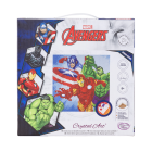 Obraz Superhrdinovia Marvel (30x30 cm) vykladanie z diamantov