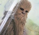 Pohľadnica Chewbacca Star Wars vykladanie z diamantov