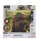 Obraz Baby Yoda Star Wars (30x30 cm) vykladanie z diamantov
