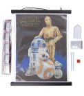 Obraz v lištách Droidi Star Wars (35x45 cm) vykladanie z diamantov
