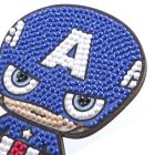 Figúrka Captain America Marvel vykladanie z diamantov