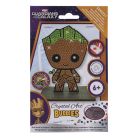 Figúrka Groot Marvel vykladanie z diamantov