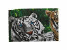 Obraz Tigre (40x50 cm) vykladanie z diamantov