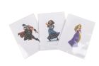 Zberateľské nálepky Disney k 100. výročiu 3 ks vykladanie z diamantov