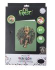 Zápisník Groot Marvel vykladanie z diamantov