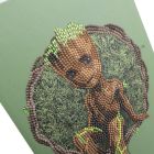 Zápisník Groot Marvel vykladanie z diamantov