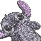 Figúrka Stitch XL Disney vykladanie z diamantov