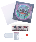 Pohľadnica Stitch Disney vykladanie z diamantov