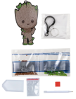 Prívesok na tašku Groot Marvel vykladanie z diamantov