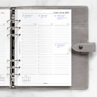 Kalendár Filofax A5 týždeň/2 strany ČJ+SJ 2024, linajkový