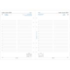 Kalendár Filofax A5 deň/1 strana ČJ+SJ 2024, linajkový