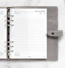 Kalendár Filofax A5 deň/1 strana ČJ+SJ 2024, linajkový