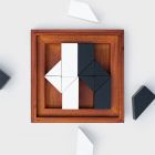 Iron & Glory Tangram puzzle
