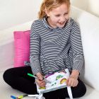 Crossbody kabelka na opätovné maľovanie Motýle