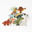 Drevené stohovacie Zvieratká Dinosaury