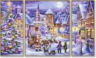 Maľovanie podľa čísel Biele vianoce (50x80 cm) Schipper