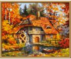 Maľovanie podľa čísel Starý mlyn (24x30 cm) Schipper
