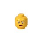 LEGO úložná hlava (veľkosť S) Dievča