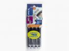 Pilot Sada FriXion Fineliner 4 ks, L, Basic Mix farieb