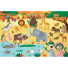 Puzzle Zvieratká v ZOO 24 Super Maxi Trefl