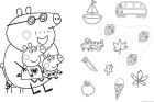 Puzzle Prasiatko Peppa 24 Super Maxi Trefl
