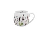 Porcelánový sudový hrnček Levanduľa 430 ml