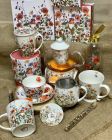 Porcelánový hrnček so sitkom a krytom Wild Bird - Divý vták 380 ml