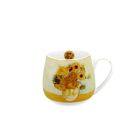 Porcelánový sudový hrnček V. van Gogh - Sunflowers 430 ml