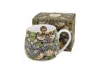Porcelánový sudový hrnček William Morris - Strawberry Thief Blue 430 ml