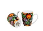 Sada dvoch klasických porcelánových hrnčekov Ethnic 350 ml