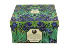 Jumbo porcelánová šálka s podšálkou Vincent Van Gogh - Irises 400 ml